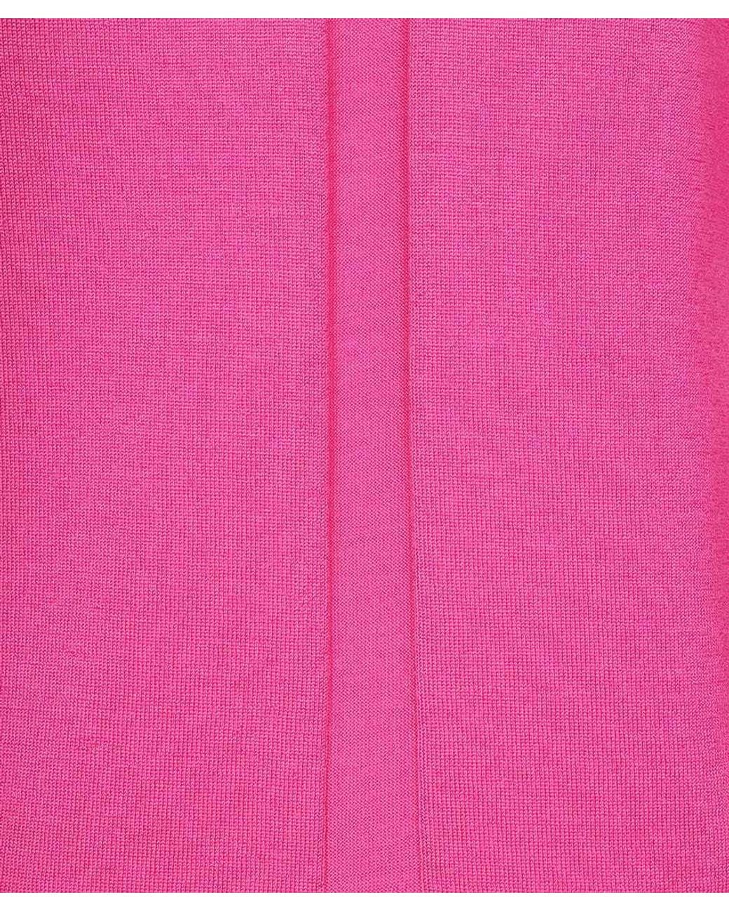 Rick Owens Pink V-Neck Jumper