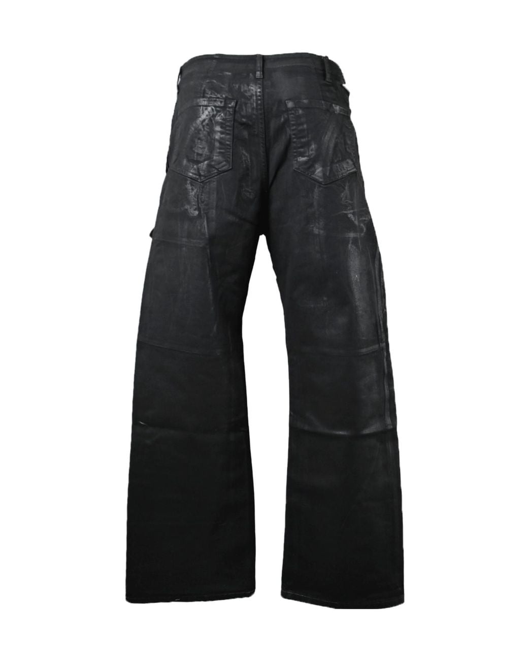 Rick Owens Gray Belt Loop Casual Pants for men