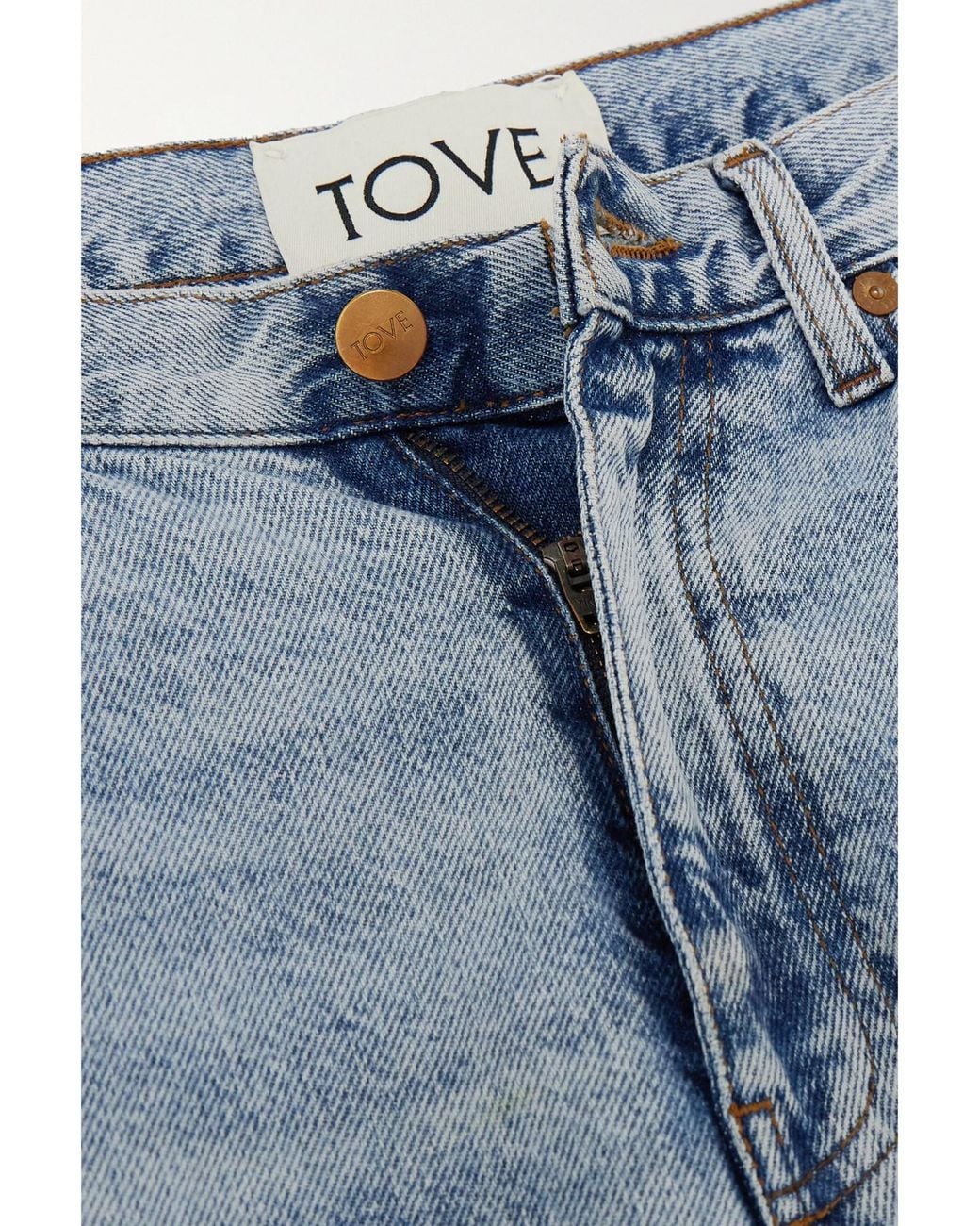 TOVE Blue Loose Jeans