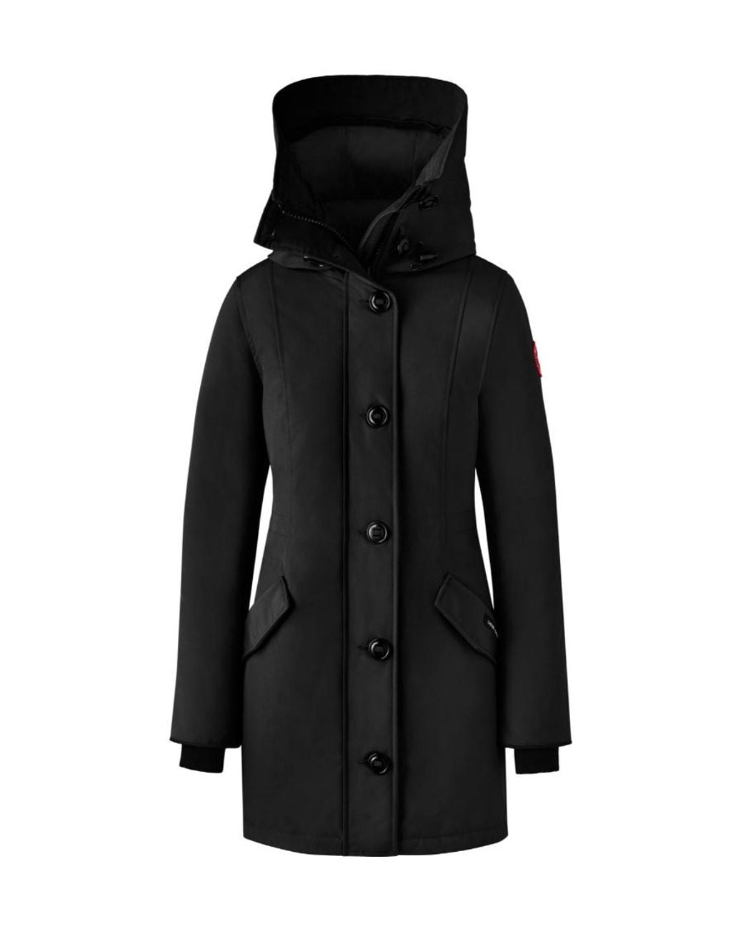 Canada Goose Black Rossclair Hooded Parka