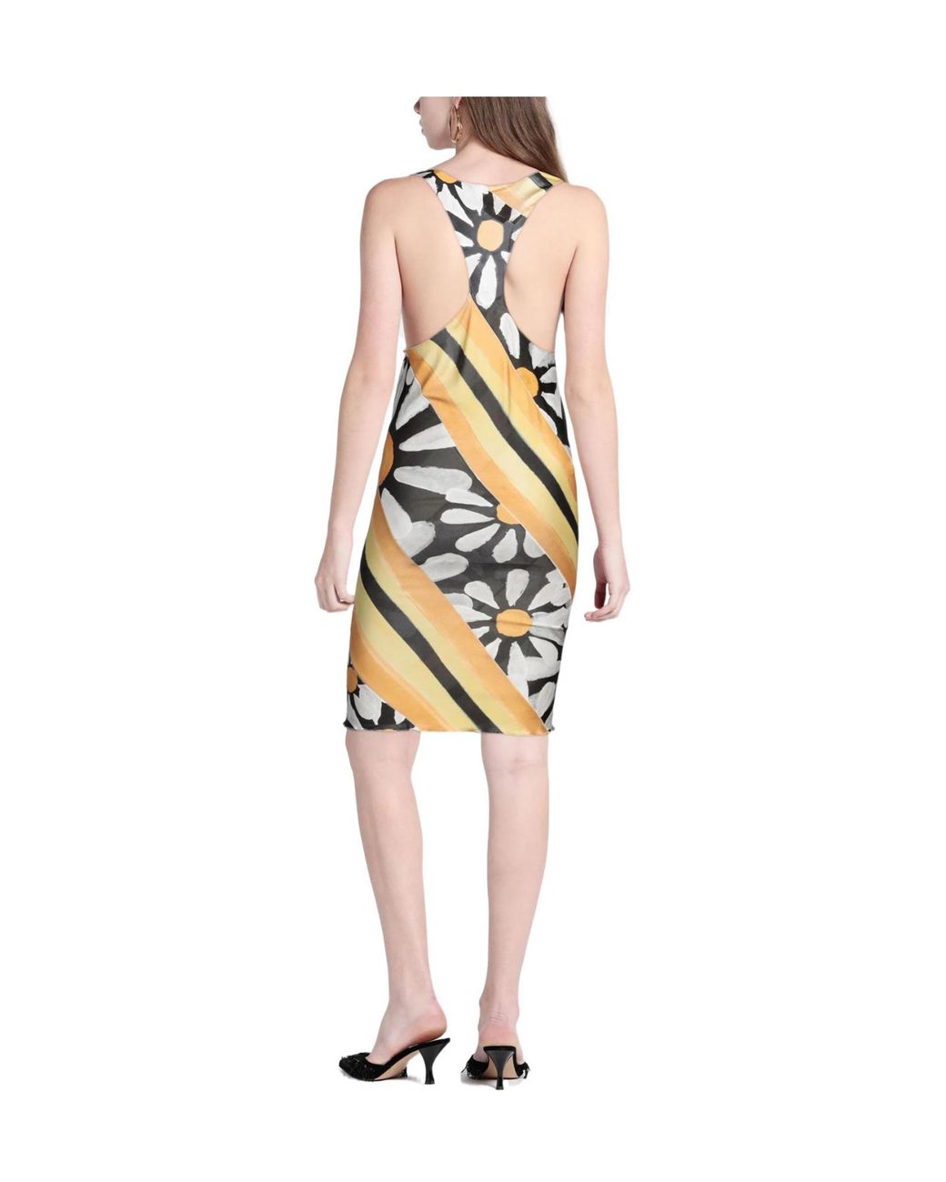 Marni Metallic Sheath Dresses