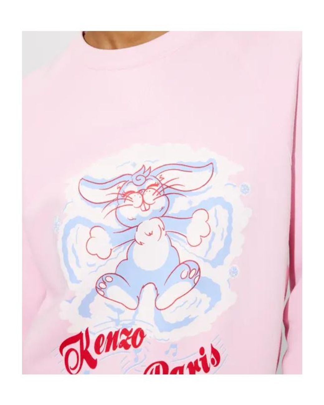 KENZO Pink Winter Holidays' Sweatshirt
