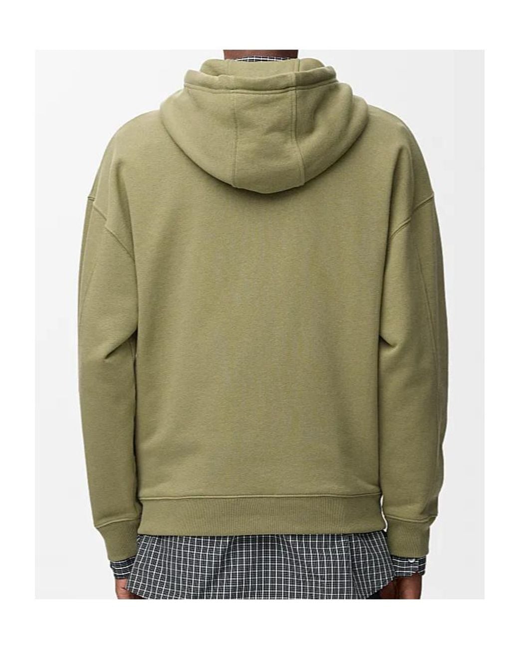 Loewe Green Zip-Up Hoodie for men