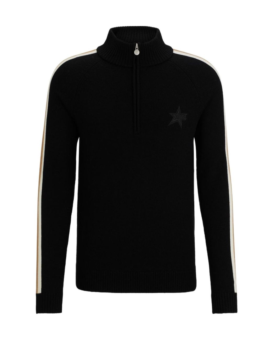 Boss Black Zip Sweater Sn99 for men