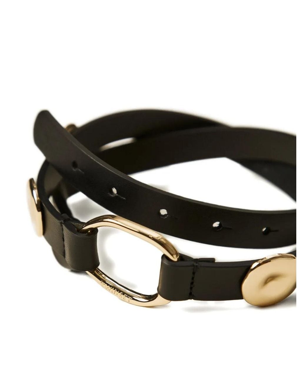 Twinset White Embellished-Detail Belt