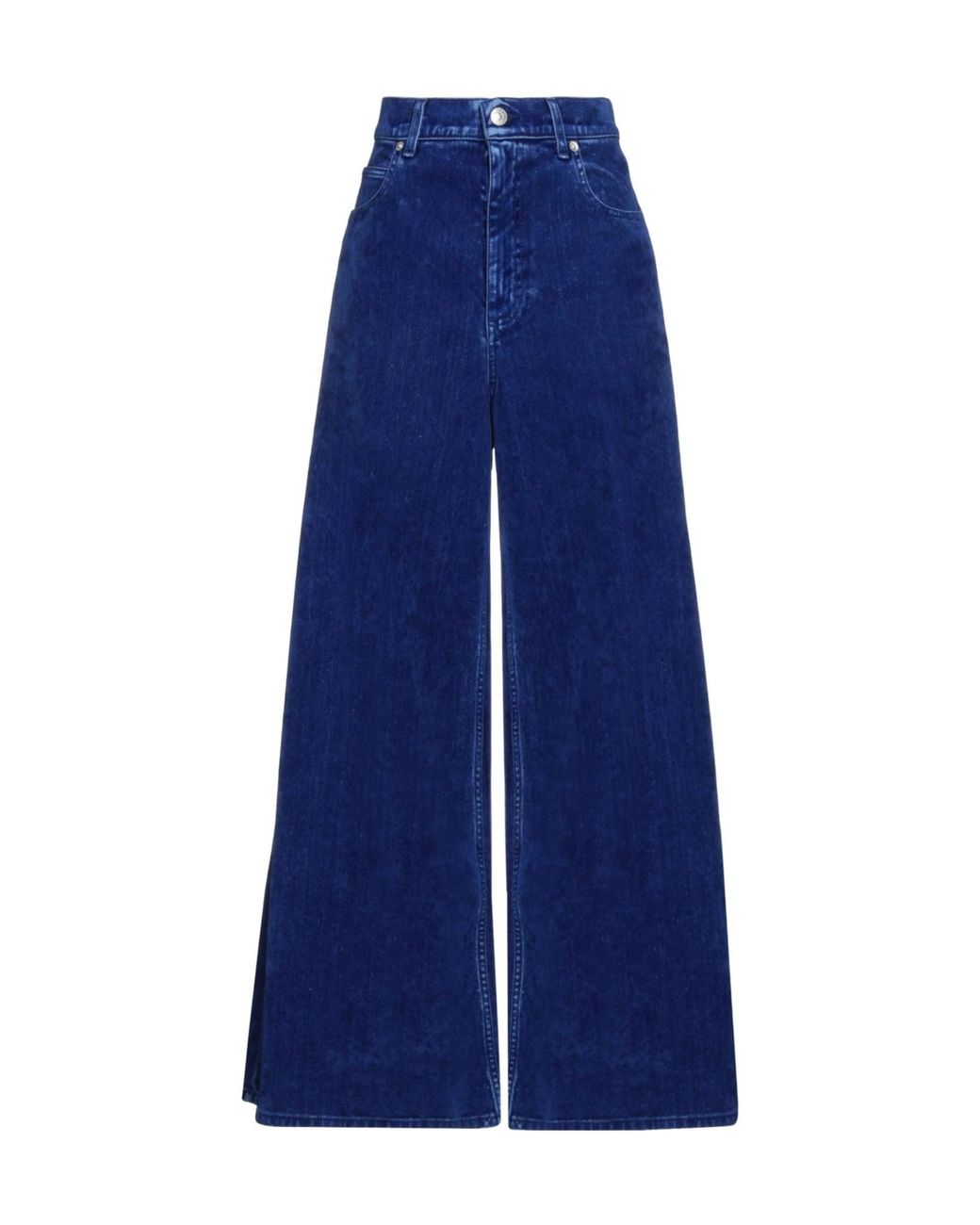Marni Blue Wide-Leg Trousers