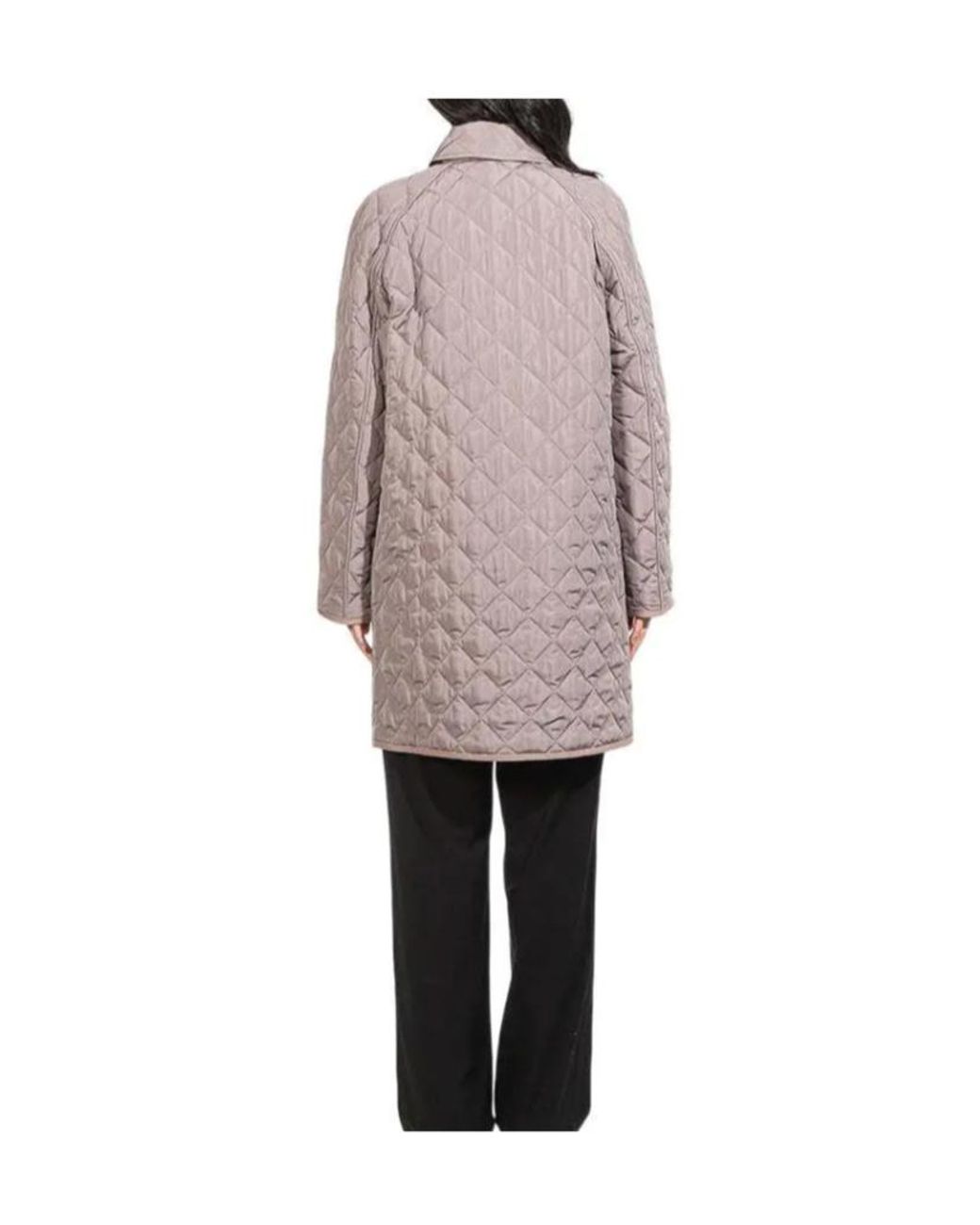 Burberry Brown Quilted Coat