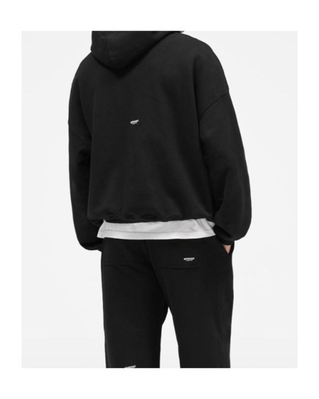 Represent Black Micro Owners Club Hoodie for men