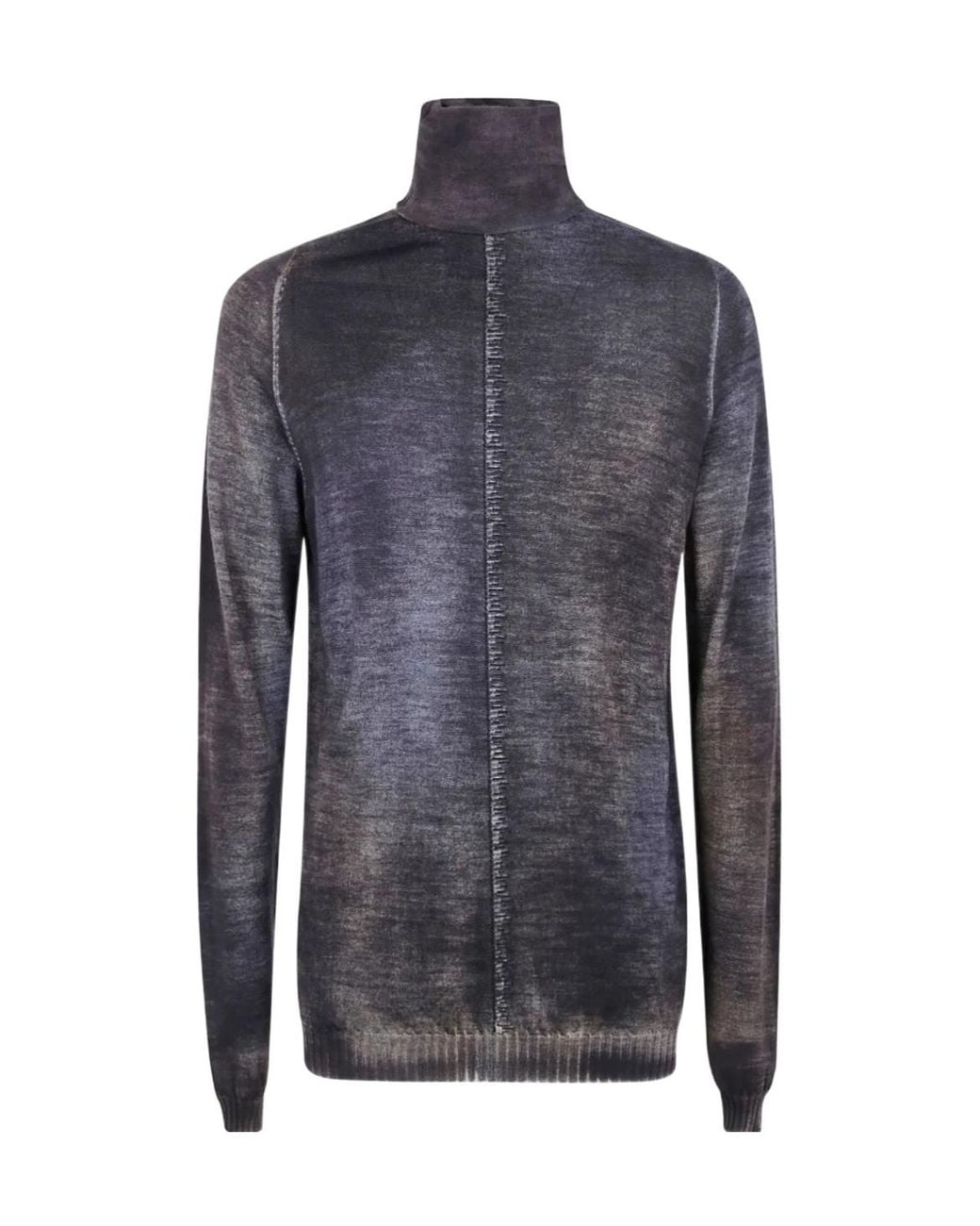 MD75 Blue Roll-Neck Top for men
