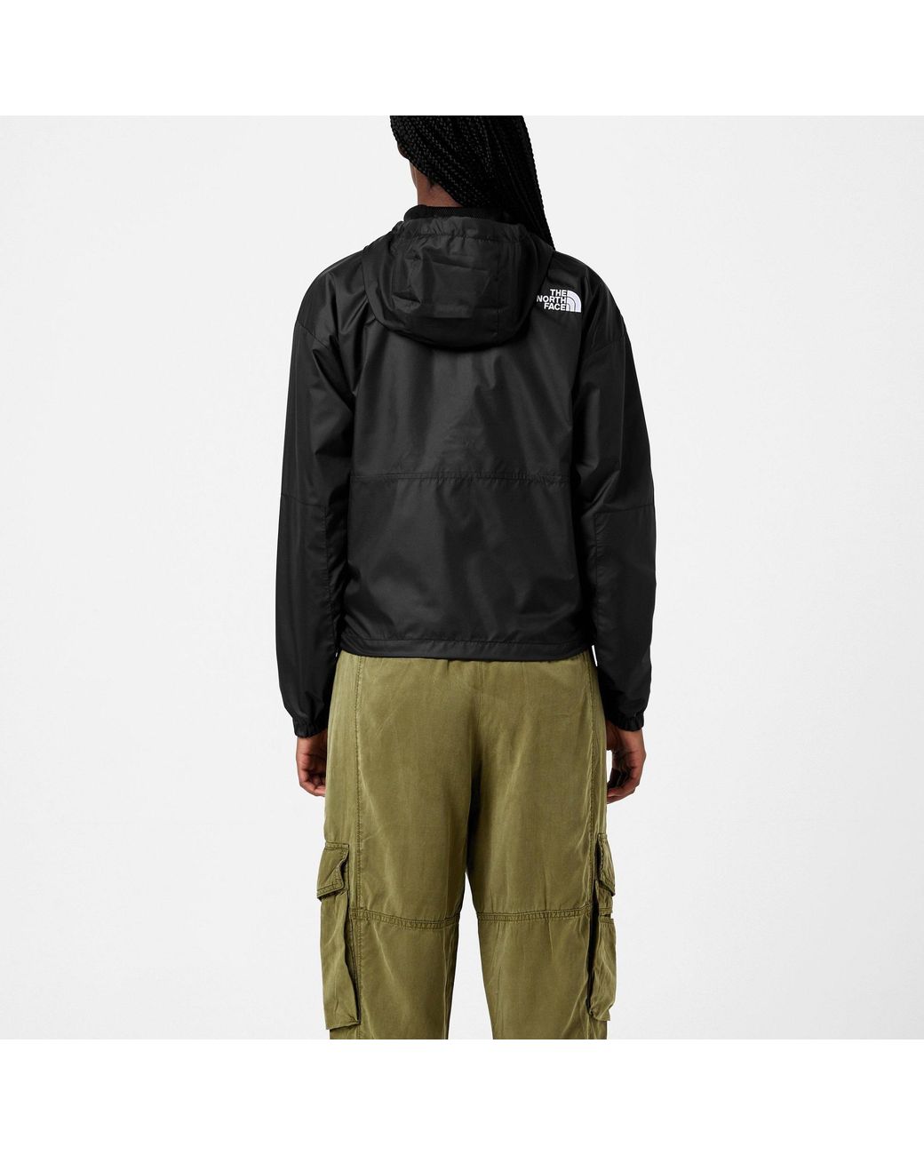 The North Face Black Hooded Wind Jacket