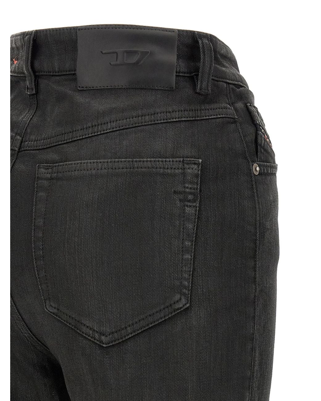 DIESEL Black 1973 D-Partt High-Waist Bootcut Jeans