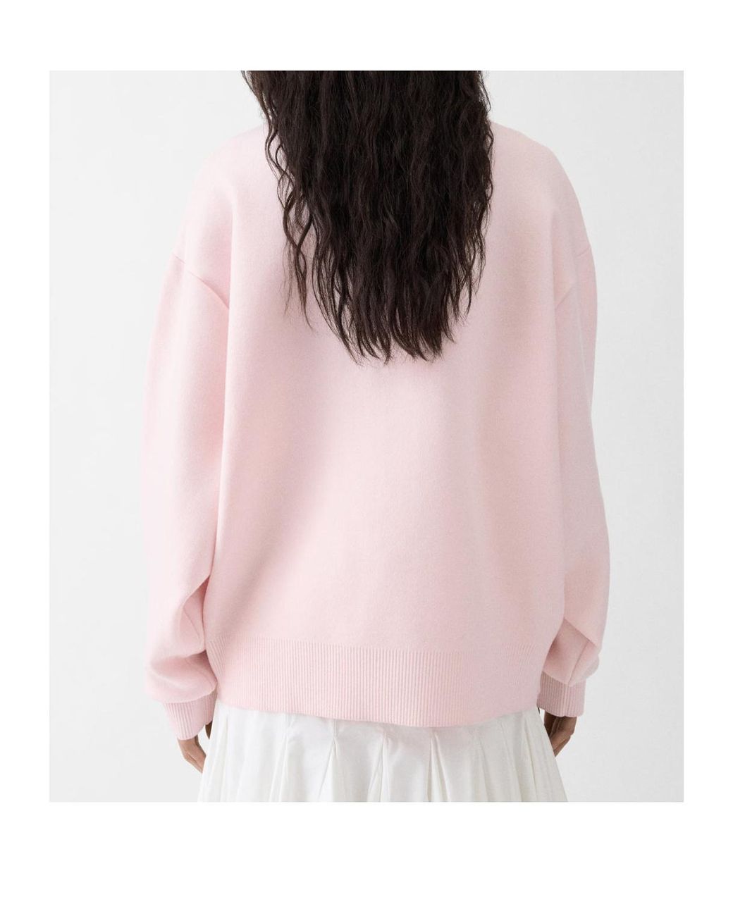 Jacquemus Pink Long-Sleeved Cardigan