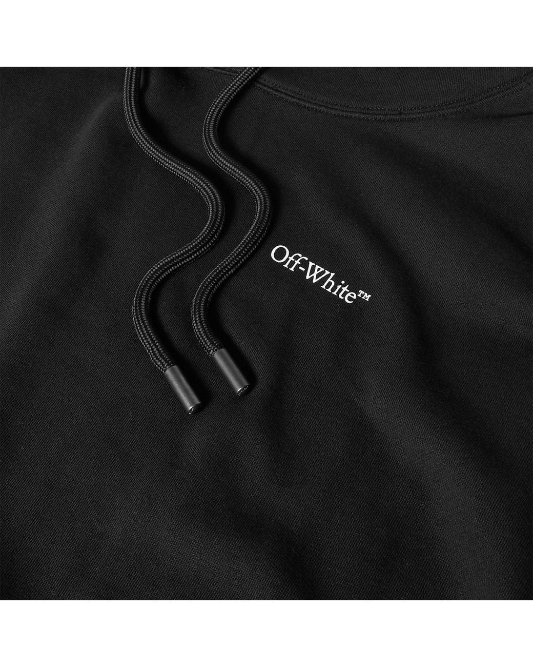 Off-White c/o Virgil Abloh Black Overhead Hoodie for men