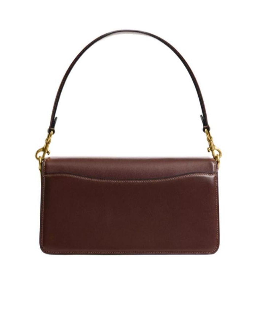 COACH Brown Tabby 26 Foldover Top Shoulder Bag