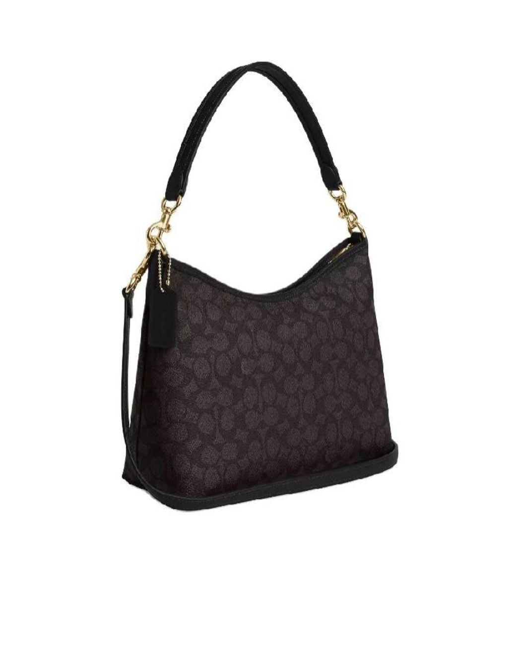 COACH Black Laurel 31 Shoulder Bag