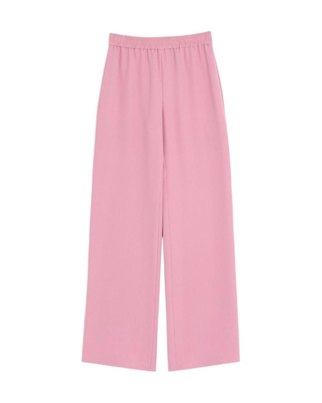 Valentino Pink High Waist Straight Leg Pants