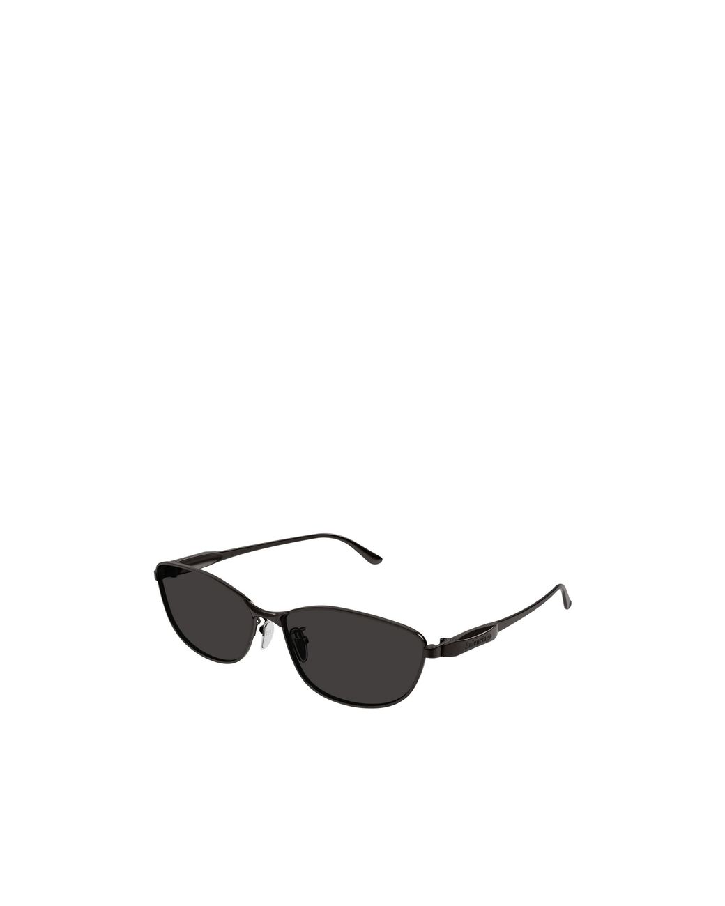 Balenciaga White Eyewear Rectangular Frame Sunglasses for men