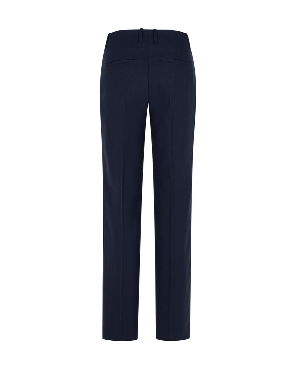 Closed Blue Sasia Pleated Straight-Leg Pants