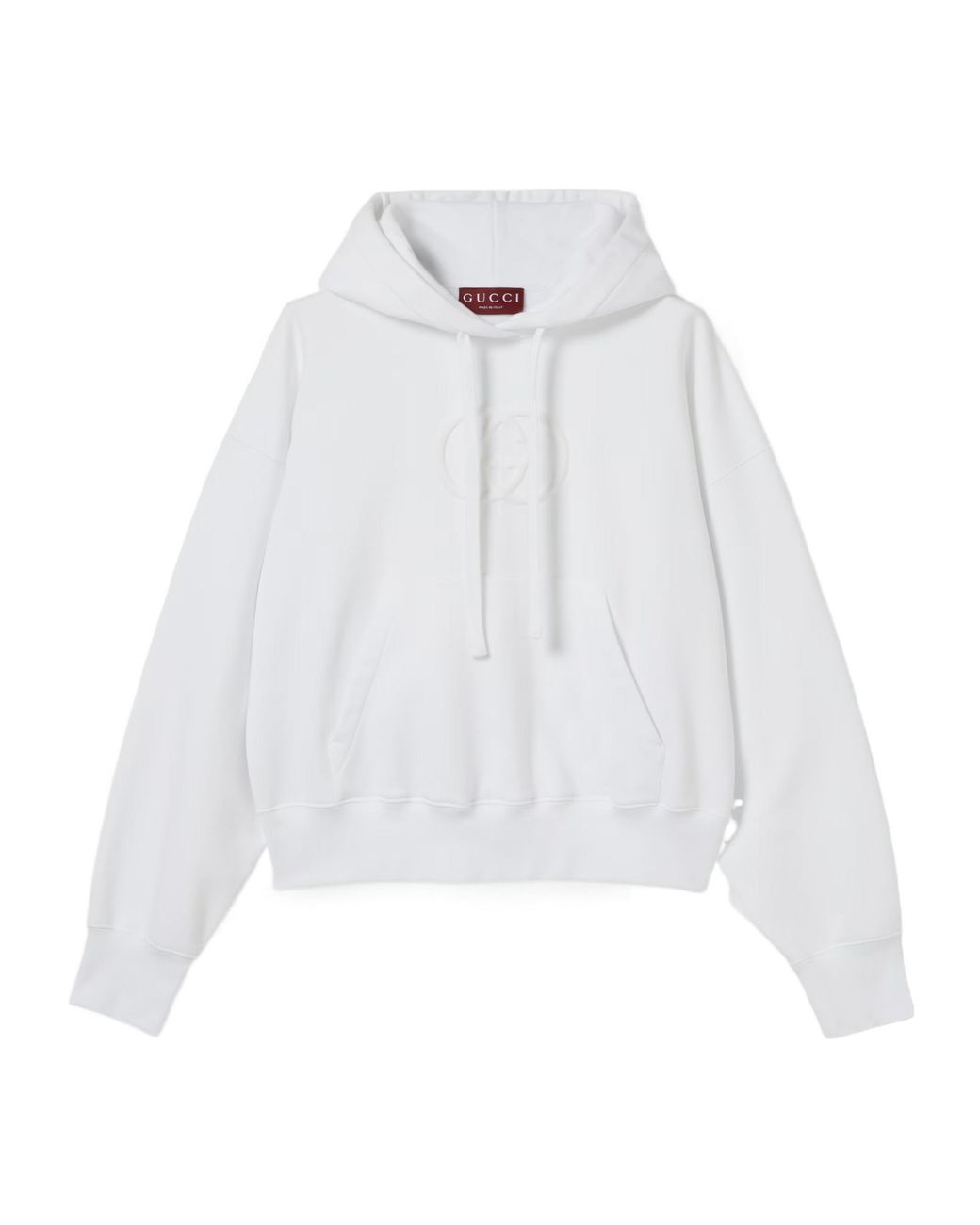 Gucci White Brushed Sweatshirt