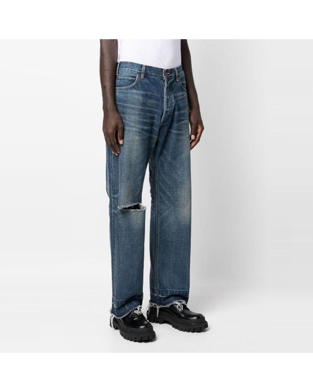 Céline Blue Logo Jeans for men