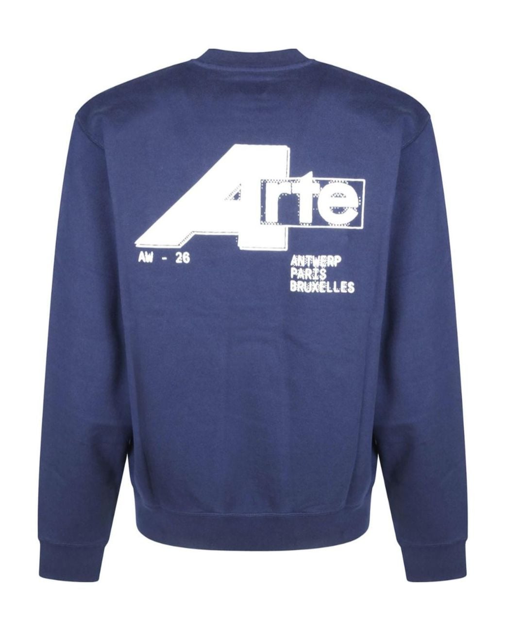 Arte' Blue City Crewneck Sweatshirt for men