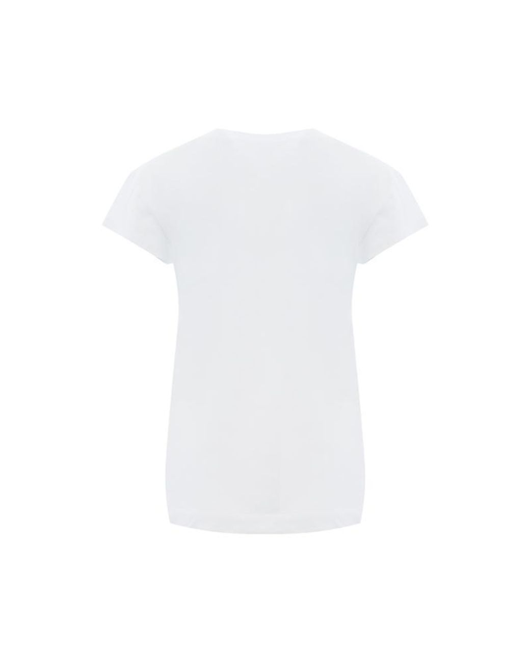 Moschino White Logo Printed T-Shirt