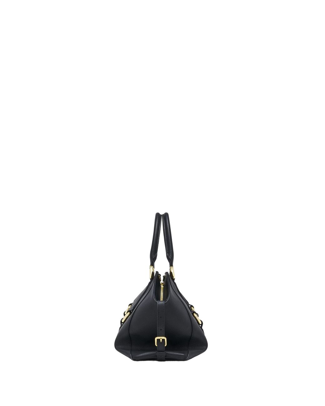 McQueen Black Farringdon Medium Tote Bag