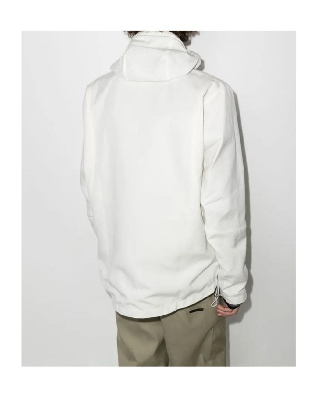 RANRA Natural Ljos Hooded Zipped Jacket for men