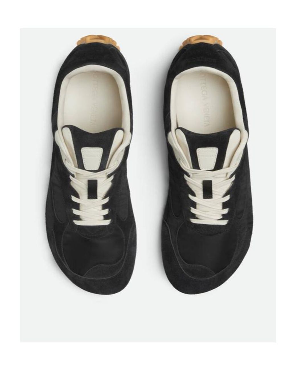 Bottega Veneta Black Orbit Flash Sneakers for men