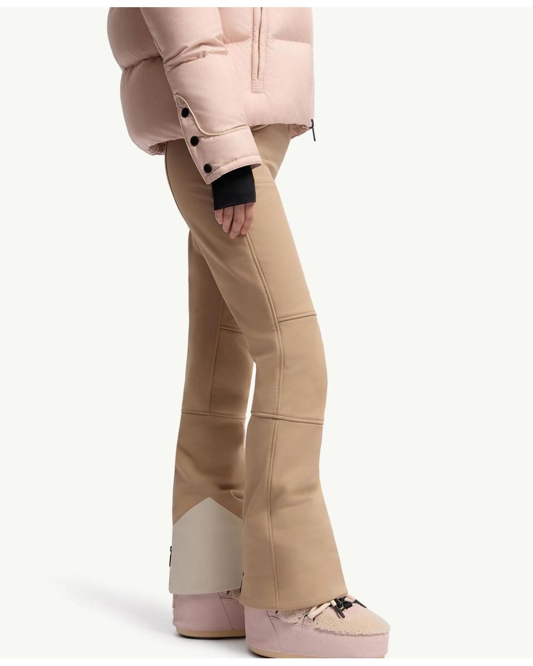 Moncler Pink Moon Boot X Grenoble Icon Low Padded Snow Boot