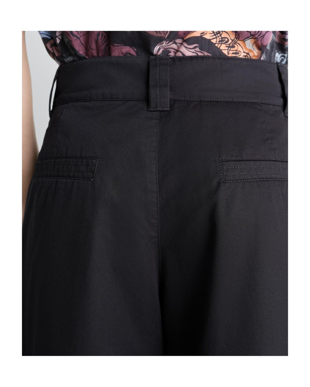 Lemaire Blue Wide Leg Pocket Trousers for men