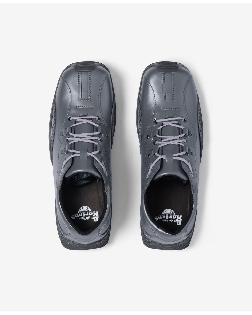 Dr. Martens Gray Aurix 5I Leather Sneakers for men