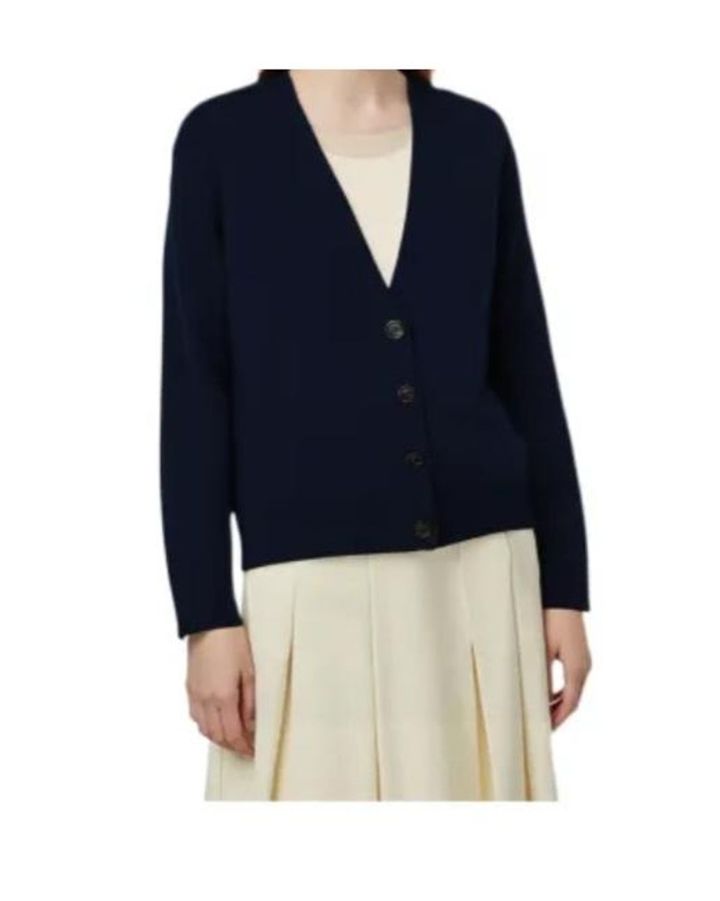 Burberry Blue Wool Cardigan