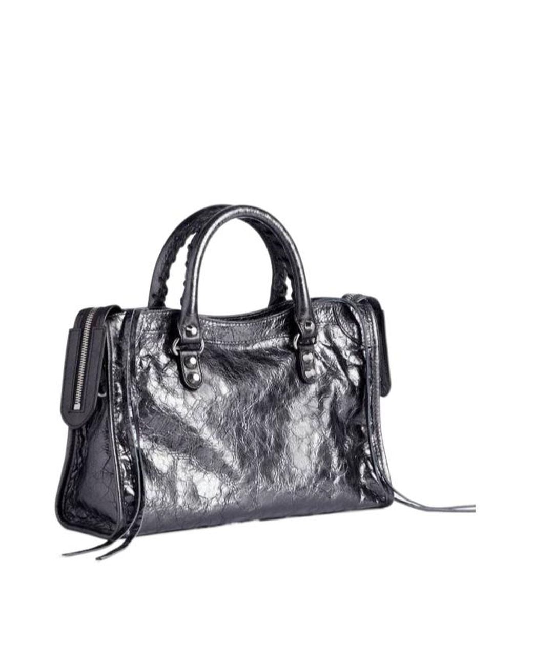 Balenciaga Black Le City Small Shoulder Bag