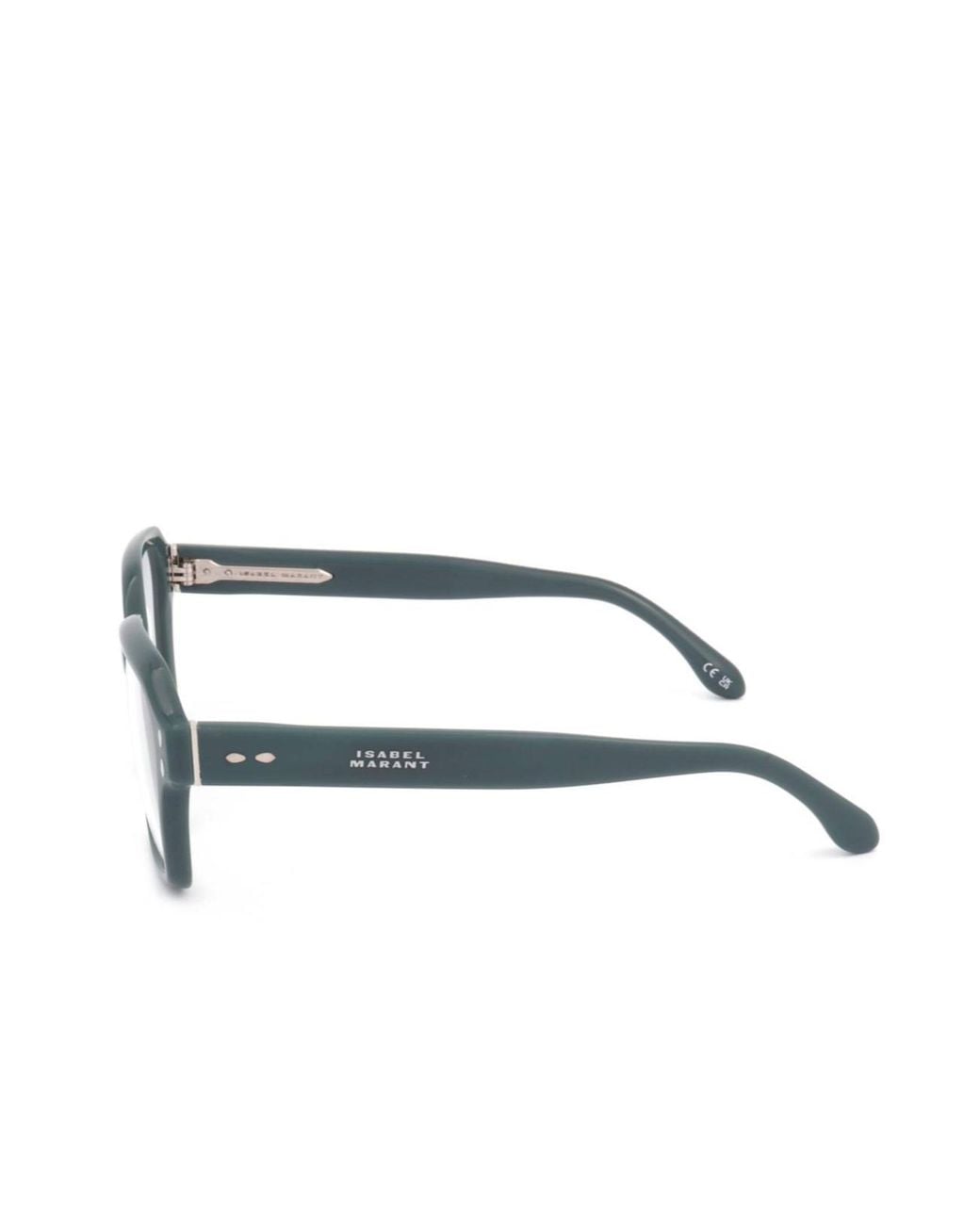 Isabel Marant White Square Frame Glasses