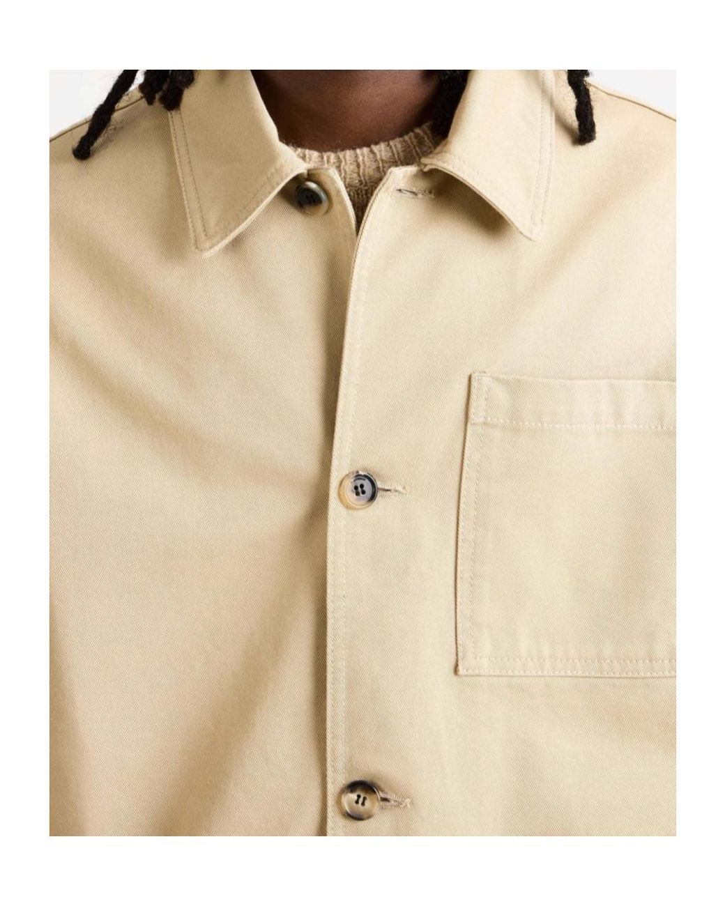 J.W. Anderson Natural Jacket With Patch Pocket for men
