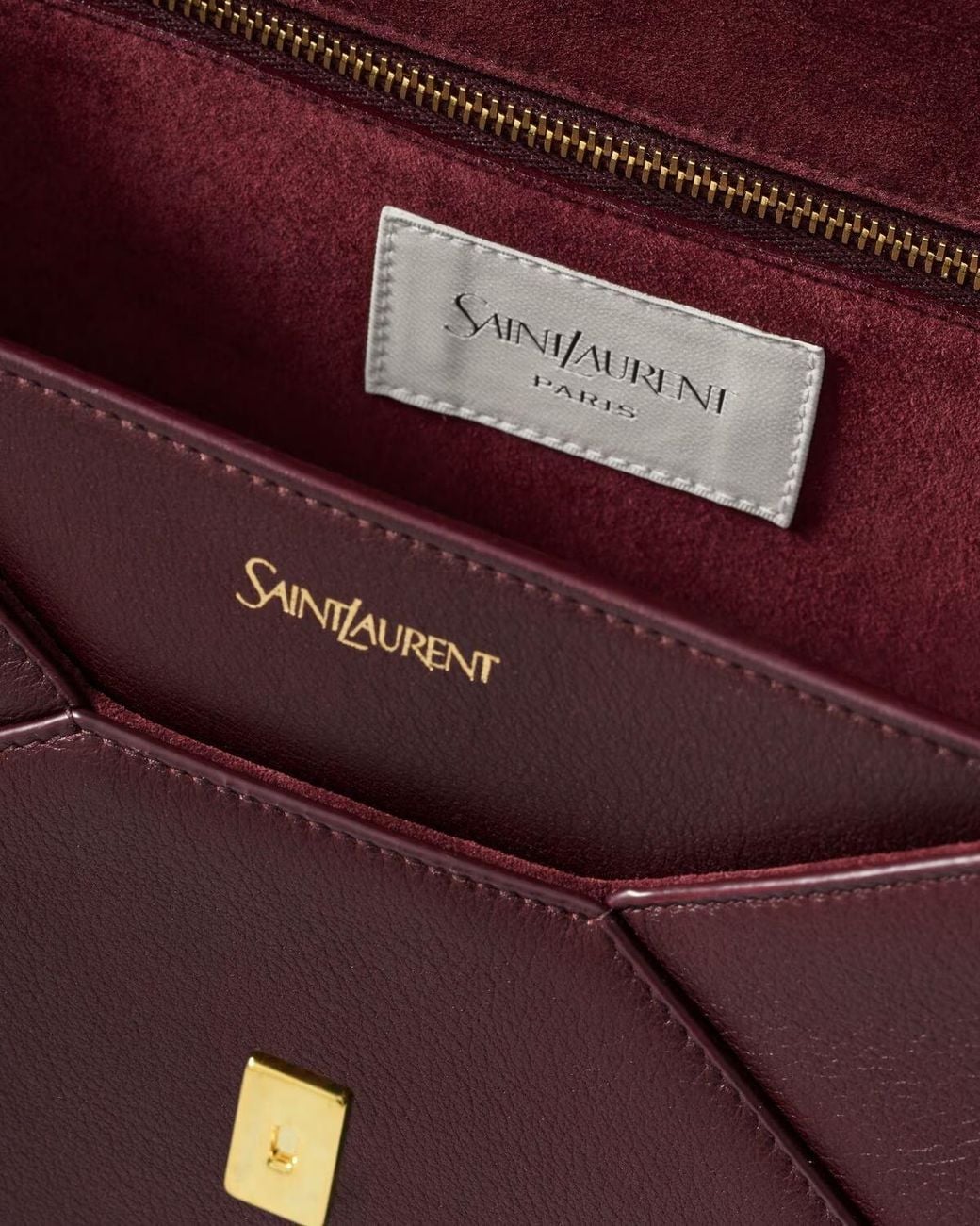 Saint Laurent Purple Simone Medium