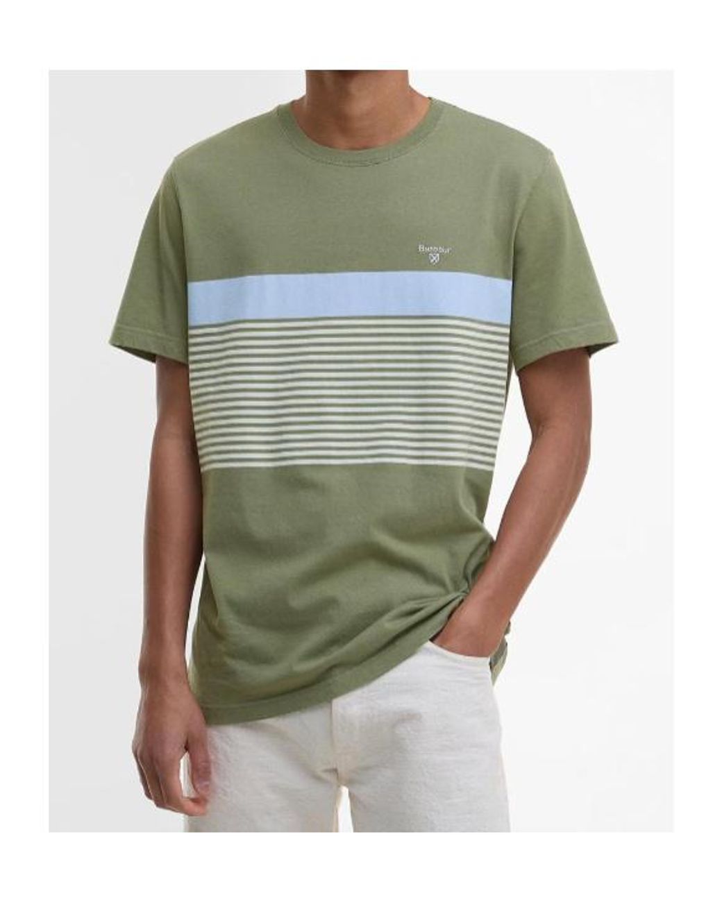 Barbour Green B.Li Braeside Tee Sn53 for men