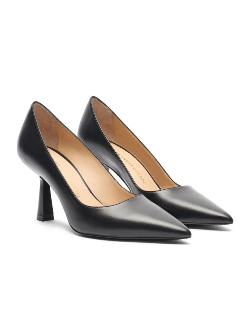Stuart Weitzman Blue Pointed-Toe High Heels