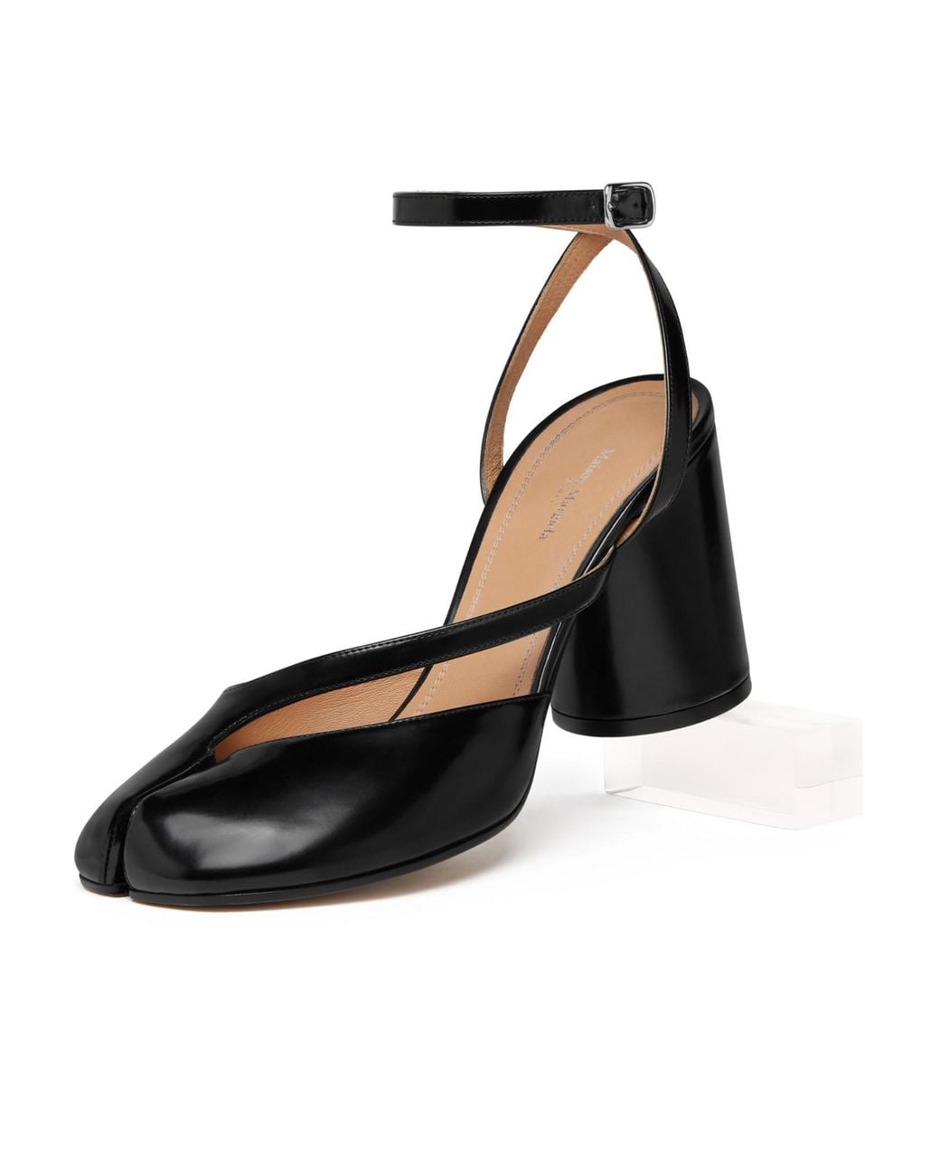 Maison Margiela Black Tabi Slingback Pumps