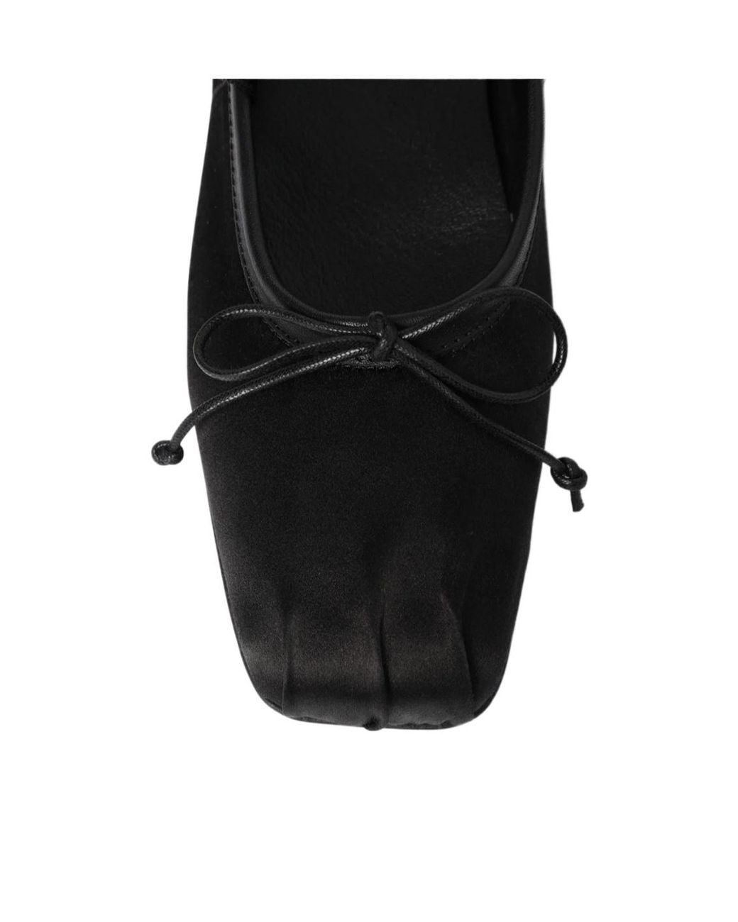 Ann Demeulemeester Black Paloma Ballerina Shoes
