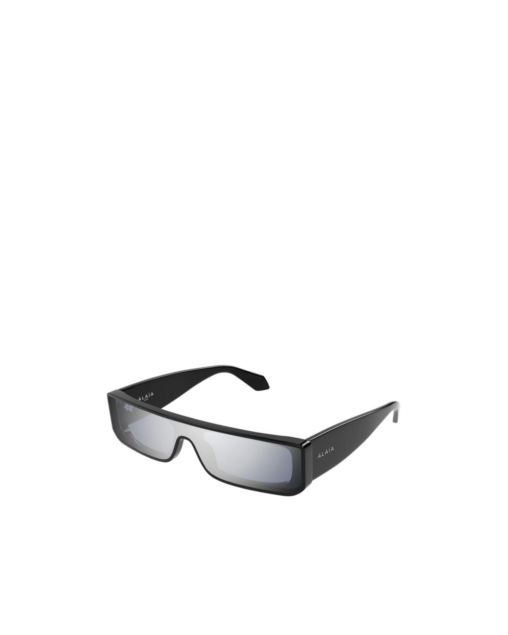 Alaïa White Rectangular Sunglasses