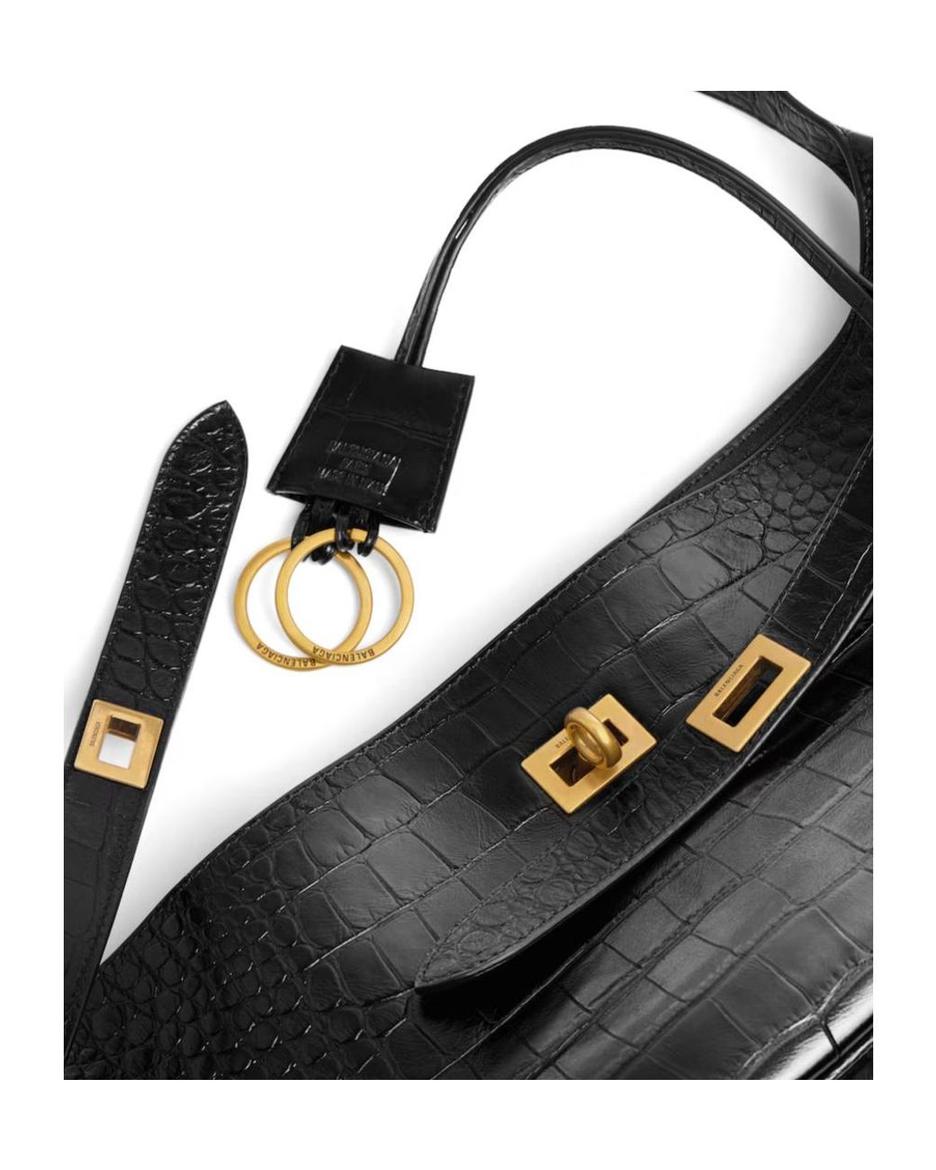 Balenciaga Black Bel Air Small Shoulder Bag