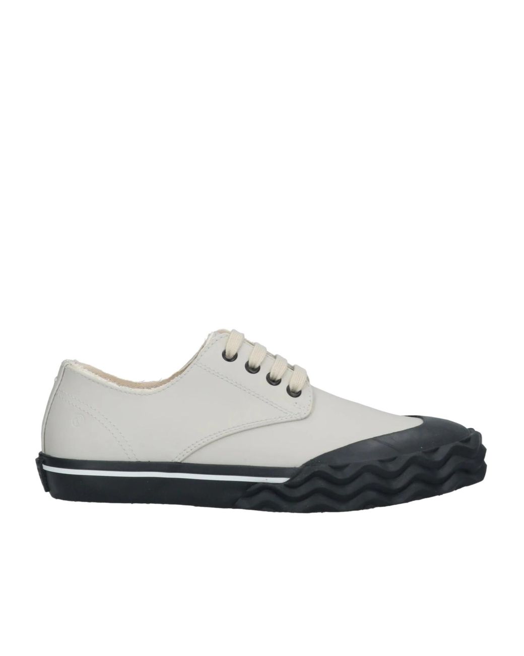 Maison Margiela White Roundtoe Casual Shoes