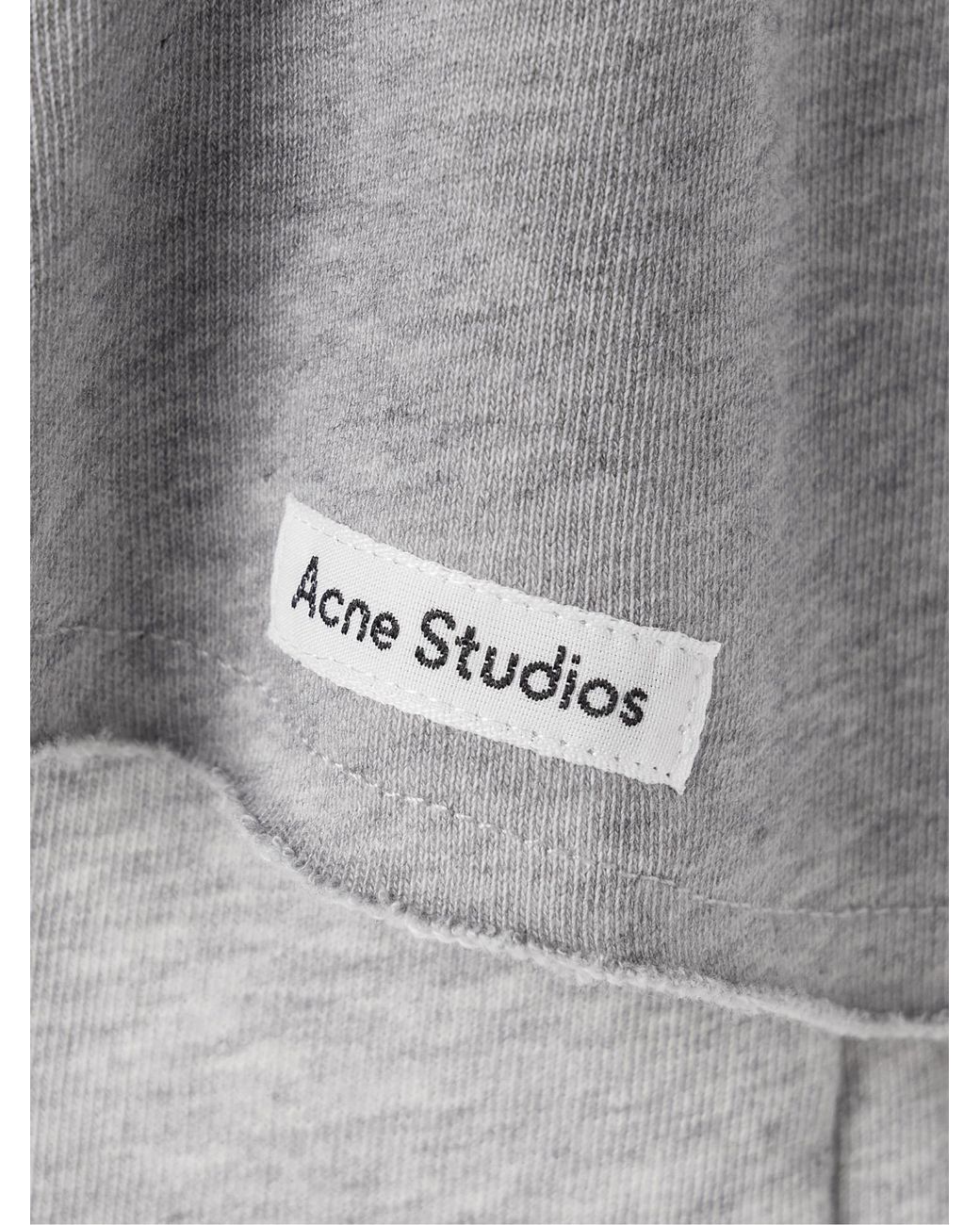 Acne White Drawstring Mini Skirt