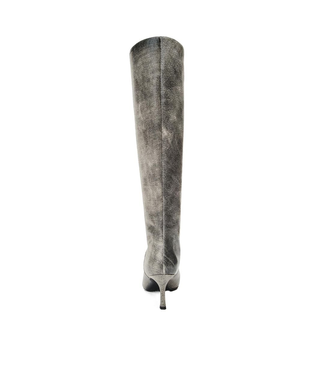 Alexander Wang Green Crackle Leather Vera Boot