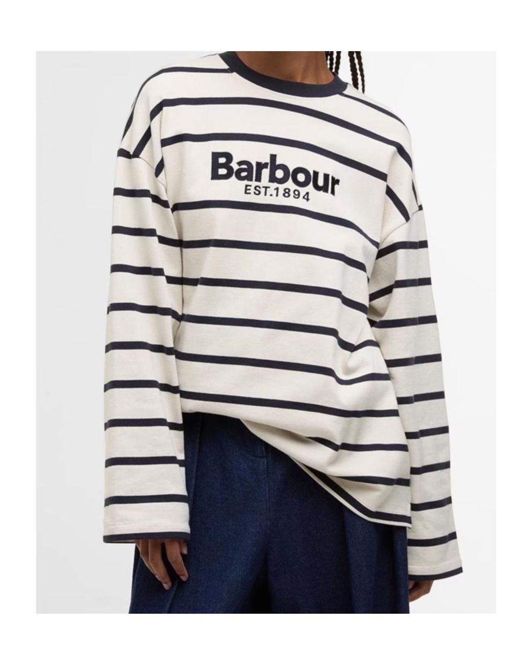 Barbour White B.Li Maeve Top