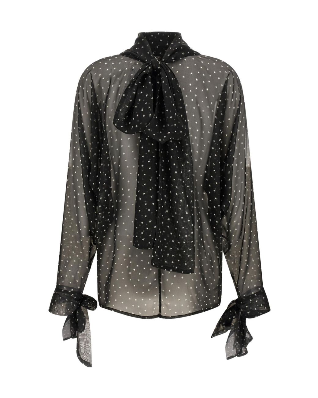 P.A.R.O.S.H. Black Long-Sleeved Shirt
