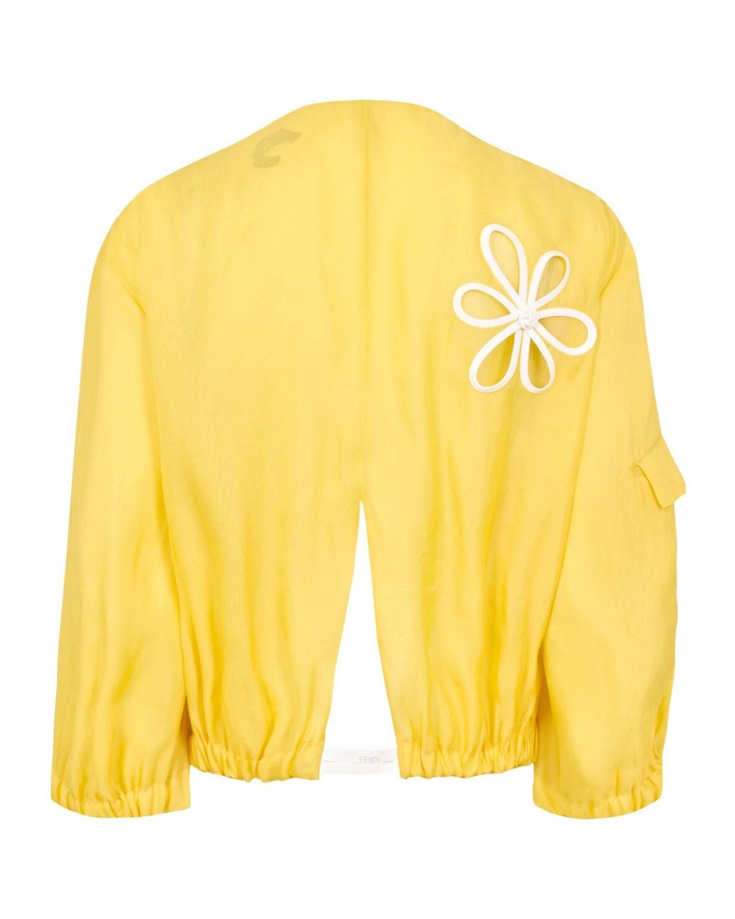 Fendi Yellow Softshell Jacket