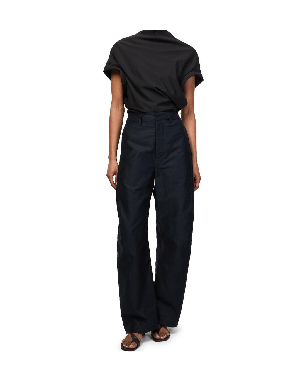 Lemaire Blue Chinos With Braid